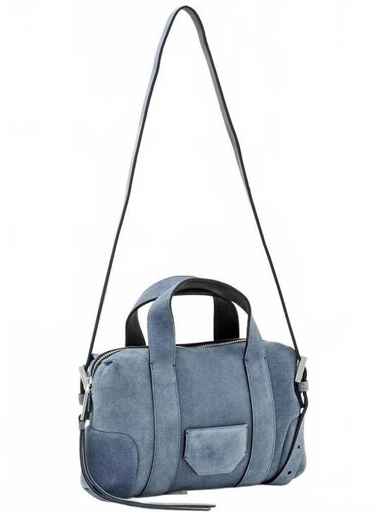 All Saints Handbags - AllSaints Ares Compact Leather Crossbody Bag NWT Sea Blue